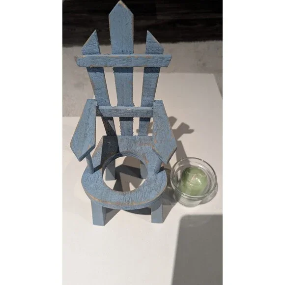 Vintage Adirondack Candle Holder