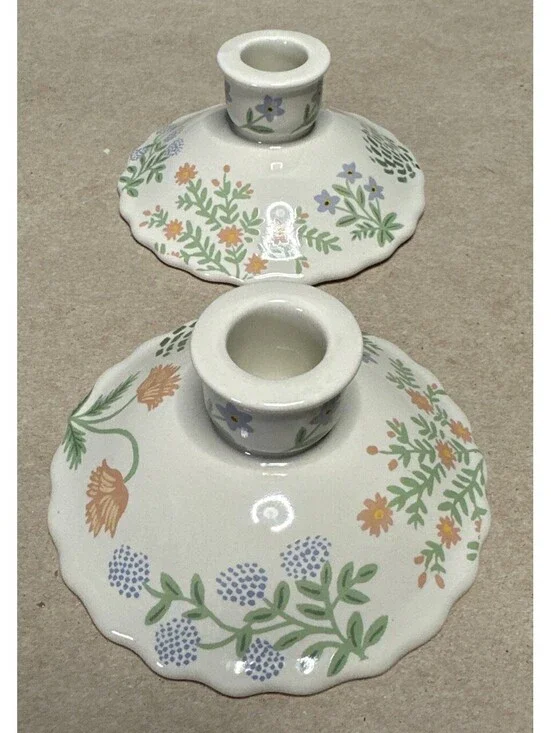 Boxed Rifle Paper Co Set of 2 Candlestick Holders TARGET