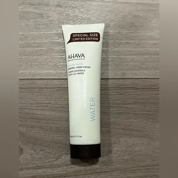 AHAVA Mineral Hand Cream Original Active Deadsea Water - Limited 5.1 Oz Size