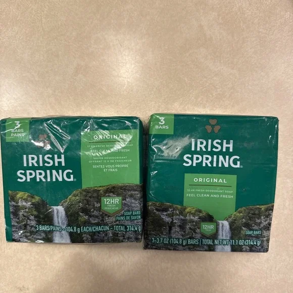 Irish Spring Soap Original Clean ( 6 Pack ) Soap