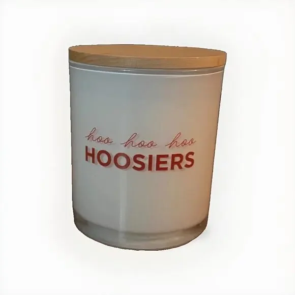 Indiana University 2026 National Championship Vintage Unique Vanilla Candle