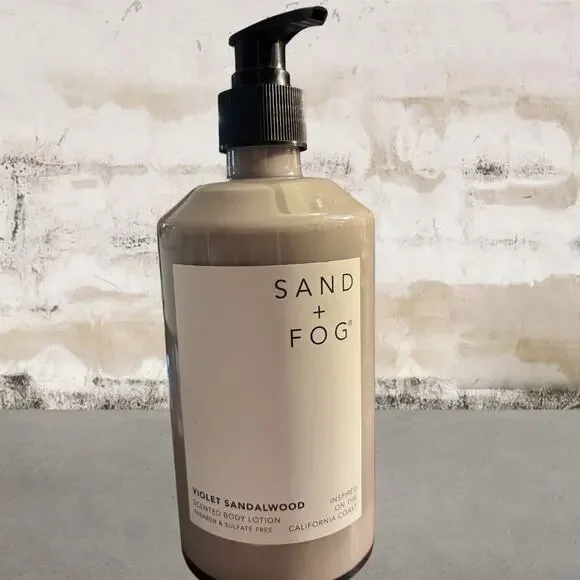 Sand + Fog Violet Sandalwood Body Lotion NEW
