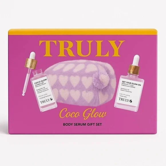 Truly Coco Glow Body Serum Gift Set | Brand New