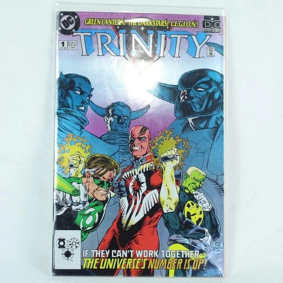 Vintage Trinity Comic Book Issue #1 by DC Comics