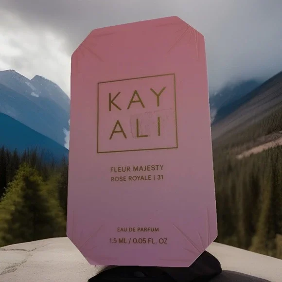 KAYALI Fleur Majesty Rose‎ Royale | 31 New On Card 0.05 oz / 1.5 mL Travel Size