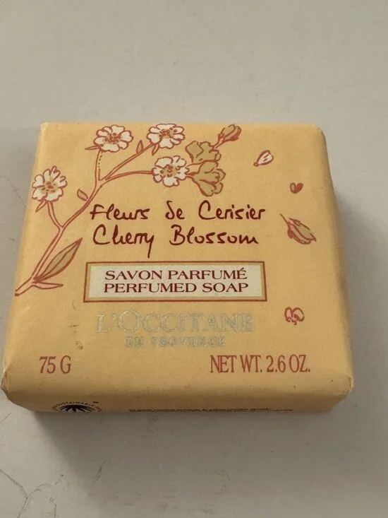 L'Occitane en Provence Cherry Blossom Perfumed Bar Soap 1.7oz Travel CS5