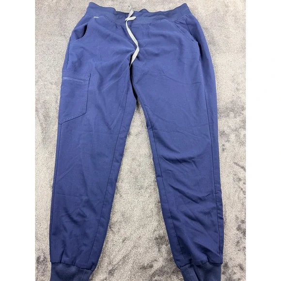 FIGS Technical Collection Navy Blue Scrub Jogger Pants Mens Medium W18SW2005