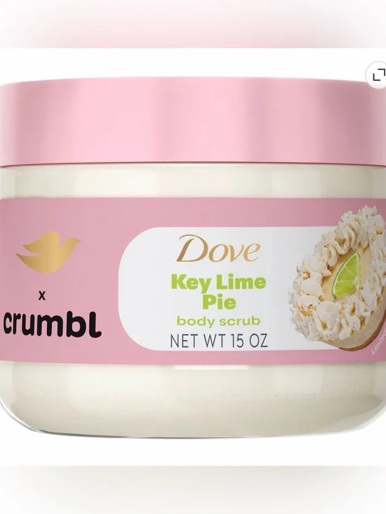 Dove x Crumbl Key Lime Pie Body Scrub