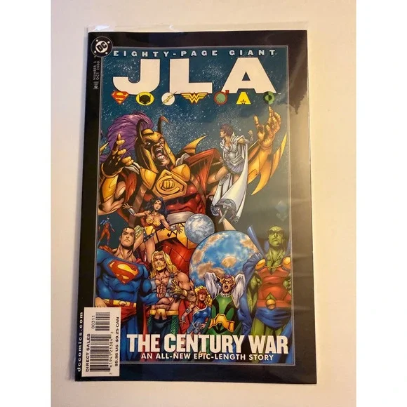 DC‎ Comics JLA Eighty-Page Giant 3 Oct 2000 The Century War Justice League Comic