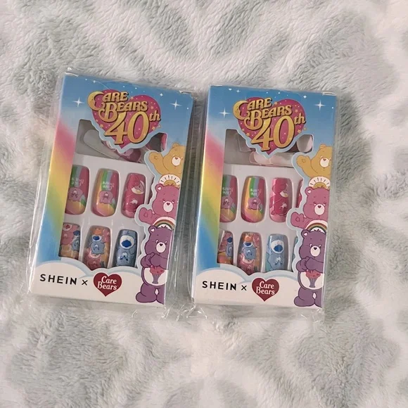 NIB Care Bears acrylic nails bundle