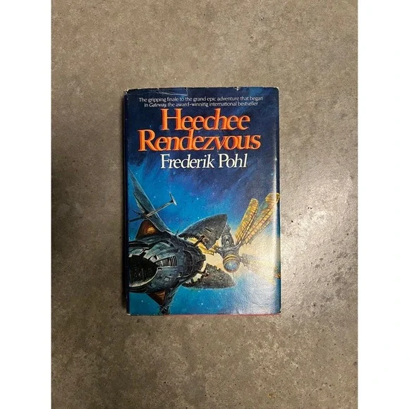 Heechee‎ Rendezvous Frederik Pohl 1st Printing Hardcover