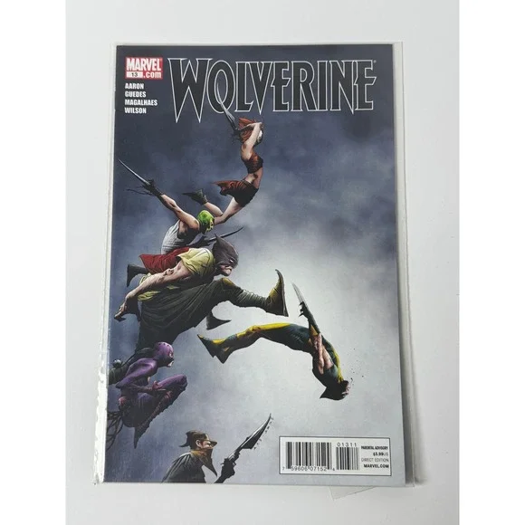 Marvel Wolverine 13 Jason Aaron Renato Guedes 2011 Modern Age Comic Book