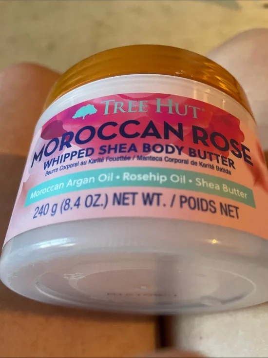 Tree Hut Moroccan Rose Whipped Shea Body Butter - Pink