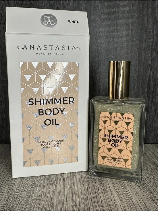 Anastasia Beverly Hills Shimmer Body Oil — White