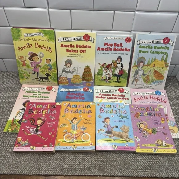 Amelia Bedelia Books Set‎ If 12 Easy Readers And Chapter Books Mixed Set Parish