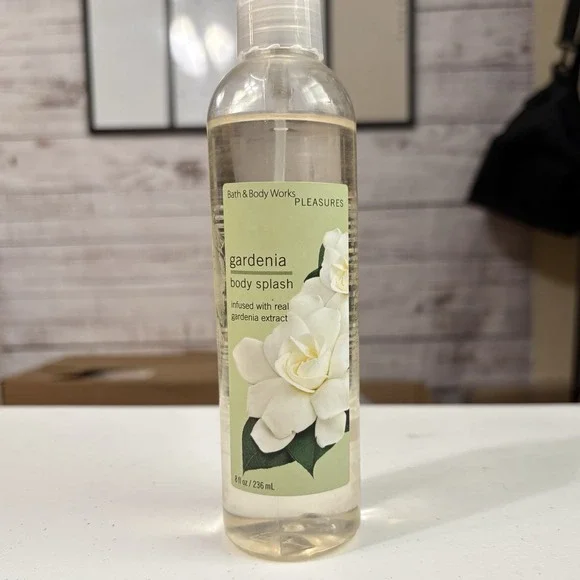Bath & Body Works Pleasures Gardenia Body Splash 8oz Discontinued Vtg Spray