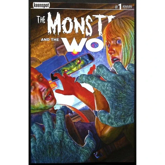 The Monster‎ and The Wolf #1 Comic Book Keenspot Mark Spears Variant Cover A25