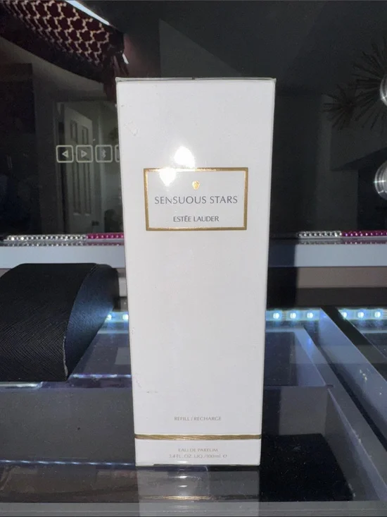 Estee Lauder Sensuous Stars Refill Box - White and Gold