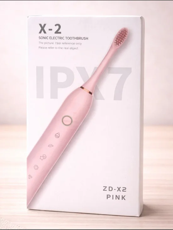 X-2 Sonic Electric Toothbrush - Pink