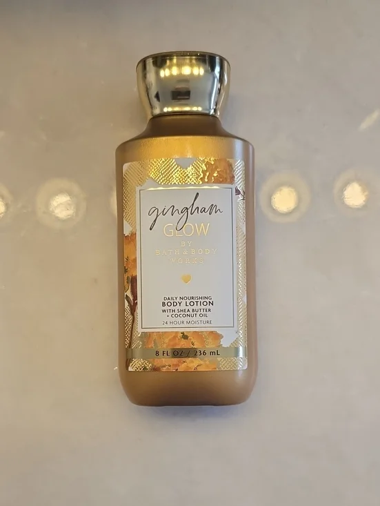 Bath & Body Works (BBW) Gingham Glow Body Lotion