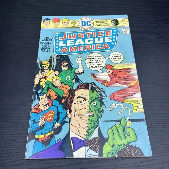Justice League Of America #125 Vol 1 1975 DC Comics 5.0 Bronze Age Comic‎