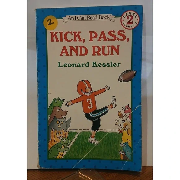 Kick,‎ Pass, And Run: An I CAN READ Book Sports, Level 2 Book