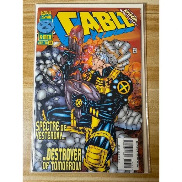 Cable #33 Marvel Comics X-Men July‎ 1996 First Edition Comic Book Collectible