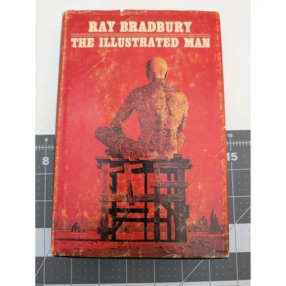 Ray Bradbury The Illustrated Man Hardcover Book Club Edition 1951 Vintage