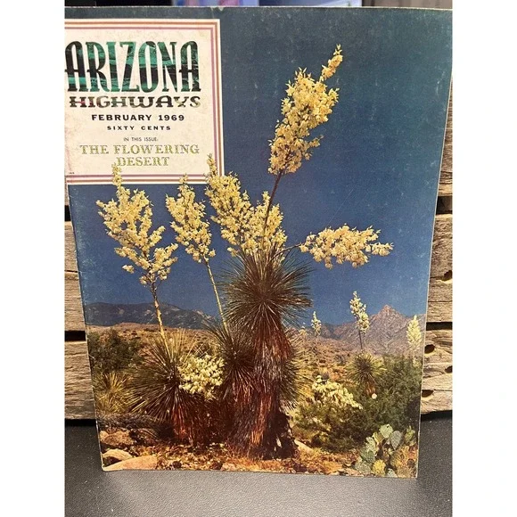 Arizona‎ Highways February 1969 The Flowering Desert