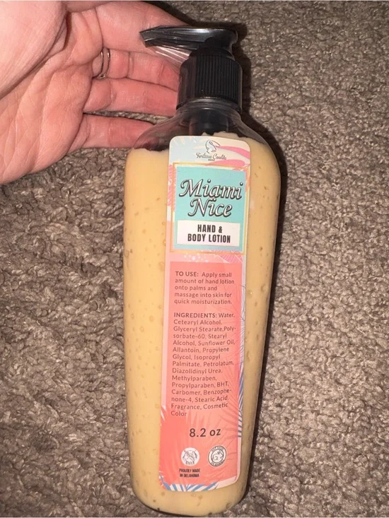 Miami Nice Hand and Body Lotion — Cream