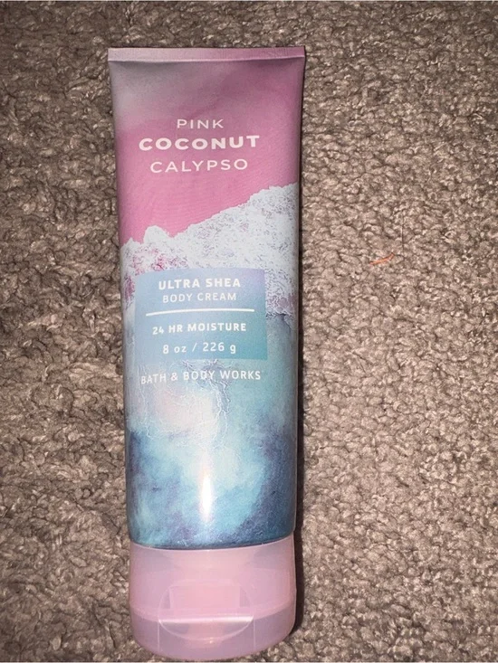 Bath & Body Works Pink & Blue Pink Coconut Calypso Ultra Shea Body Cream