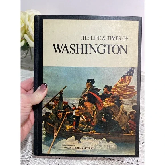 The Life & Times of Washington Enzo Orlandi 1967 Hardcover Illustrated Book