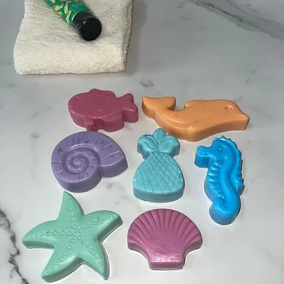 Under the Sea- 🏖️ soap bars- 🧼 handmade natural goats milk soap