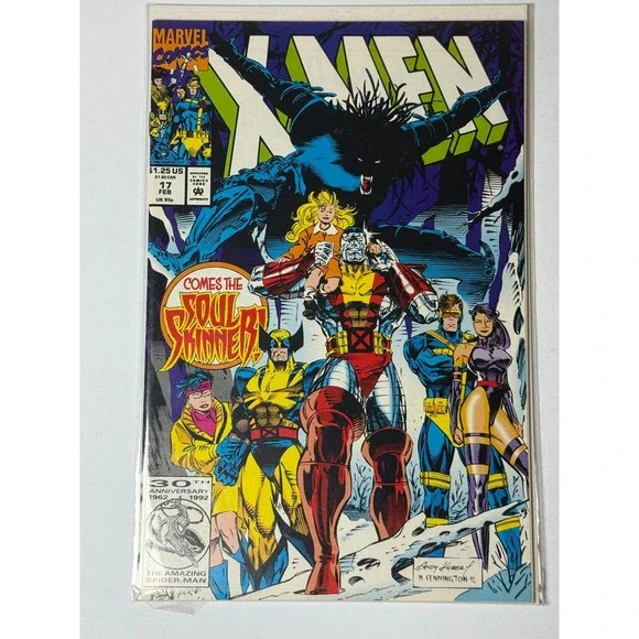X-Men‎ 17 Marvel Comics 1993 Soul Skinner Part 1 Andy Kubert Wolverine Colossus