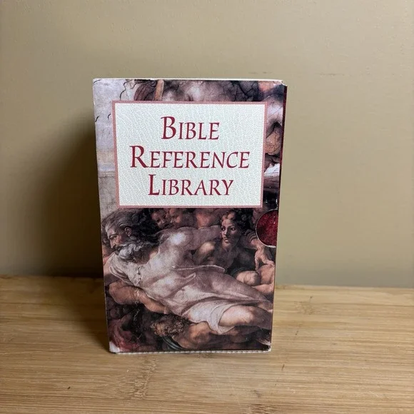Bible Reference Library Book Set Vintage Paperback‎ 1998 Christian Spiritual