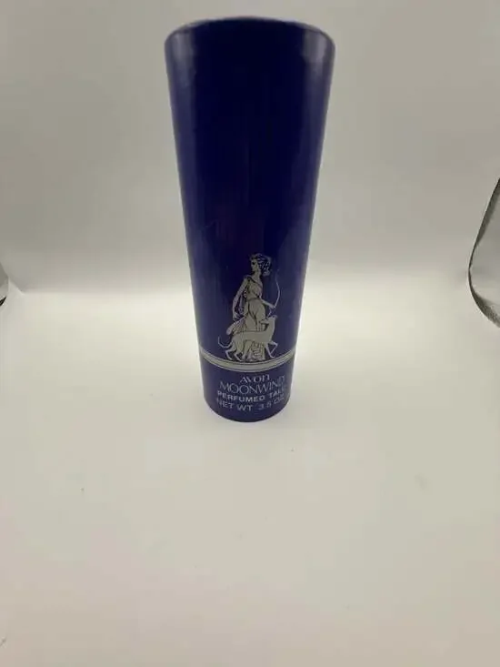 Vintage Avon Moonwind Perfumed Talc 3.5 oz Body Powder