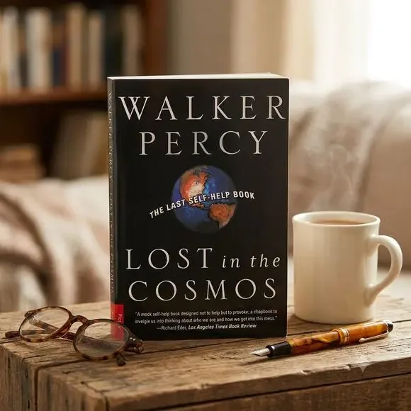 Walker Percy Lost in the Cosmos Picador Paperback Last Self-Help Book
