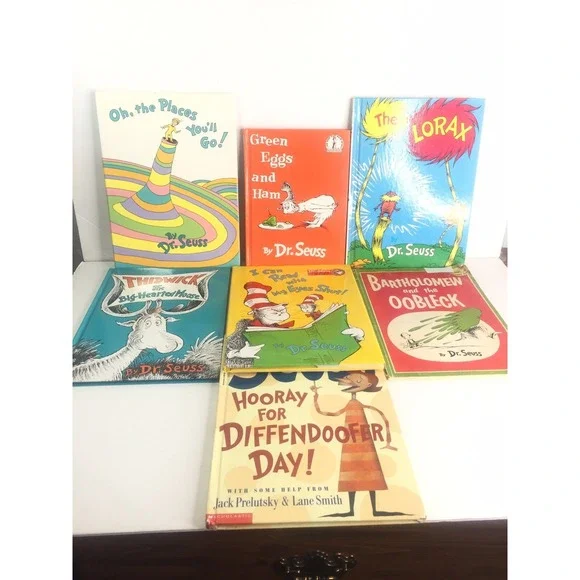 Set Dr Seuss Books Mostly Hardcover Literacy‎ Reading Fun Classroom Homeschool