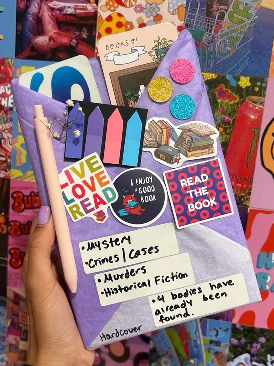 Blind date with a book: genre: mystery
