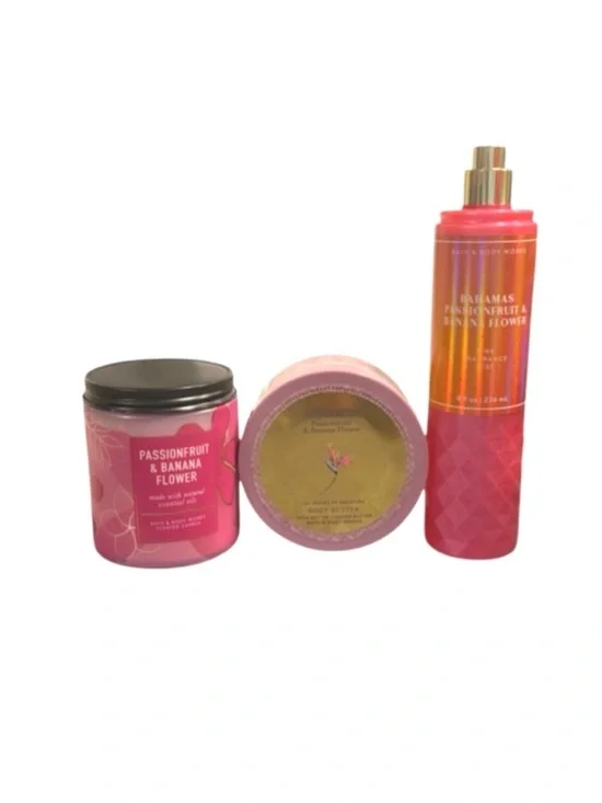 Passionfruit and Banana Flower Set