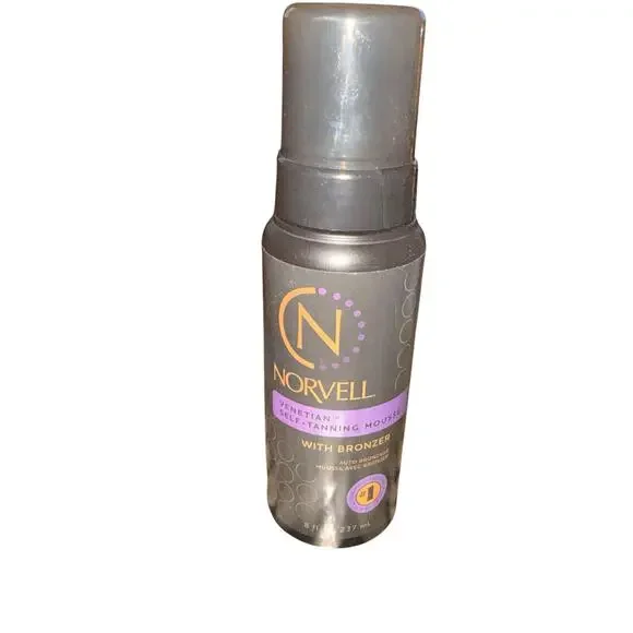 Norvell Venetian Self Tanning Mousse with Bronzer for Extended Tan 8 Oz New