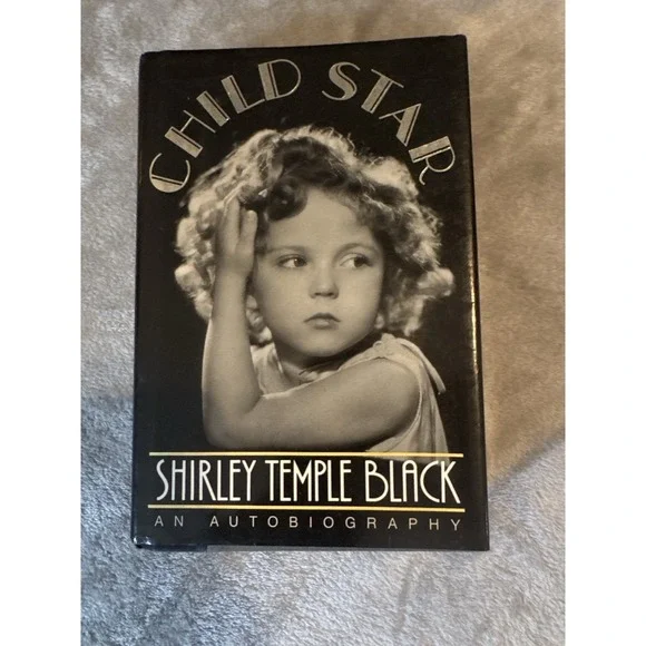 Child Star Shirley Temple Autobiography 1st Edition‎ 1988 Hardcover Dust Jacket