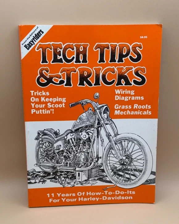 🏍️ Harley Davidson Tech Tips & Tricks Motorcycle Repair Manual Book 1983