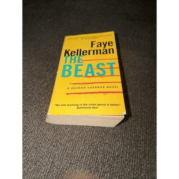 The Beast: A Decker/Lazarus Novel by Kellerman, Faye Paperback Box D