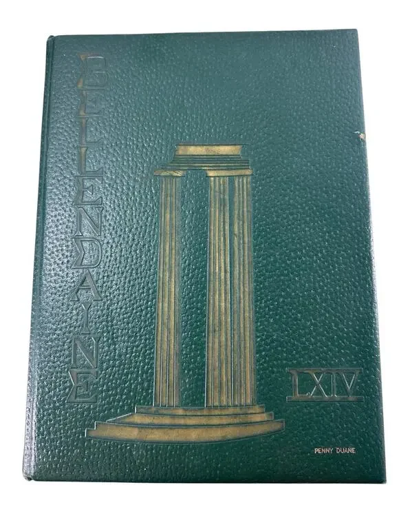 Bellendaine XIV 1964 Glendale High School Yearbook Signed Autographs