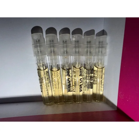 Juicy‎ Couture Viva La Juicy Noir EDP Sample Spray Vials Lot of 6 travel