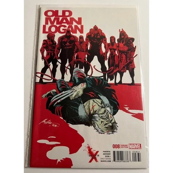 Old Man Logan #8 - Death Of X Variant Edition Marvel Comics Wolverine