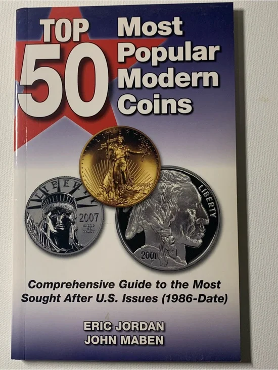 Top 50 Most Popular Modern Coins book