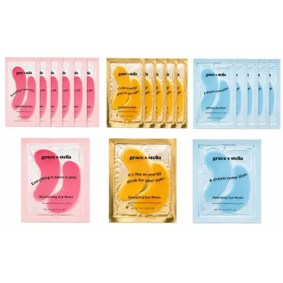 Grace & Stella Under Eye Masks, Under Eye Patches 24 Pack