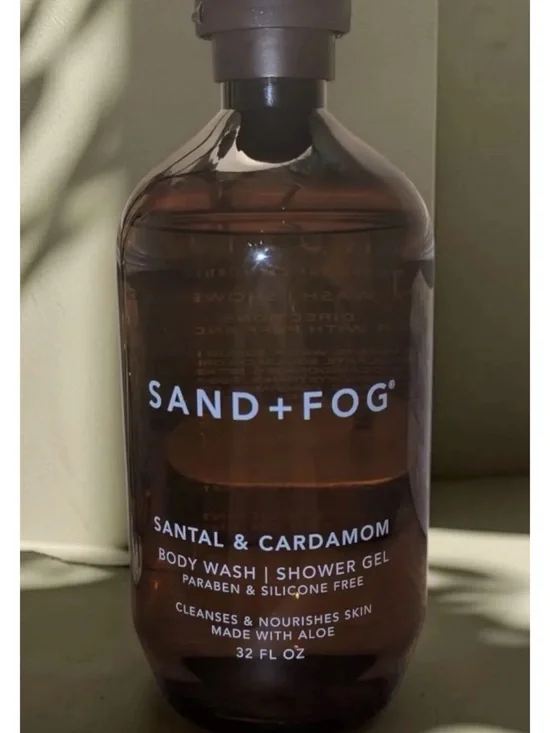 SAND+FOG Santal & Cardamom Body Wash - 32oz